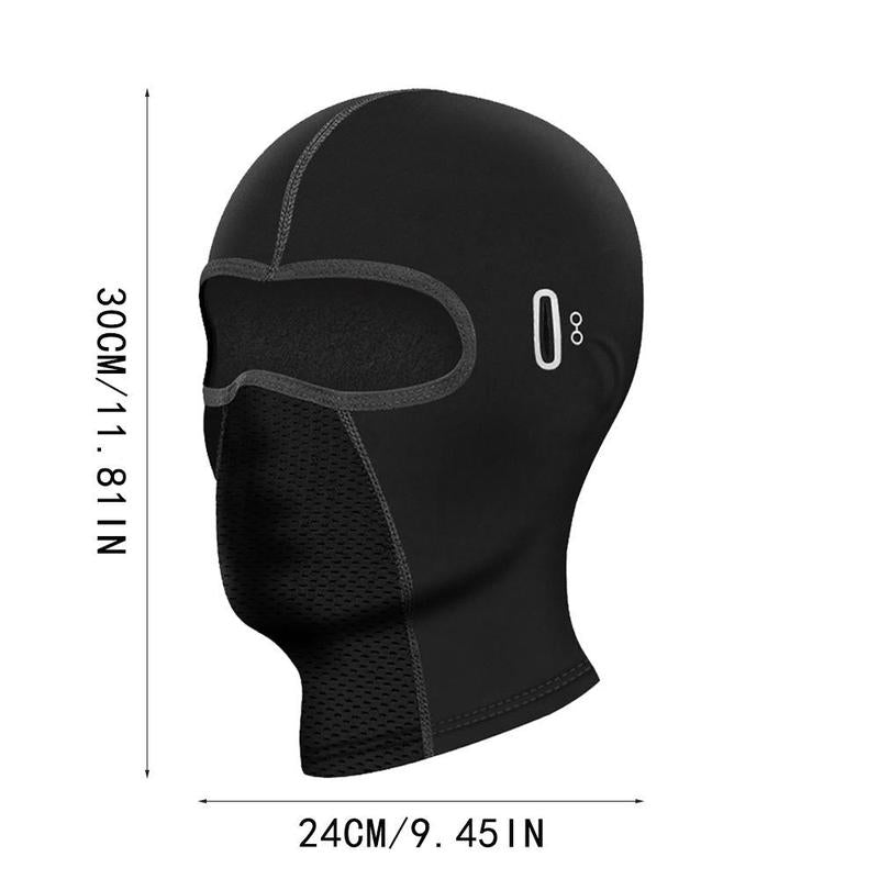 Winter Accessories Cycling Face Mask, 1 Count Windproof & Warm Cycling Ski Mask, Shiesty Mask, Balaclava Mask, Outdoor Accessories Full Face Helmet Liner for Men & Women